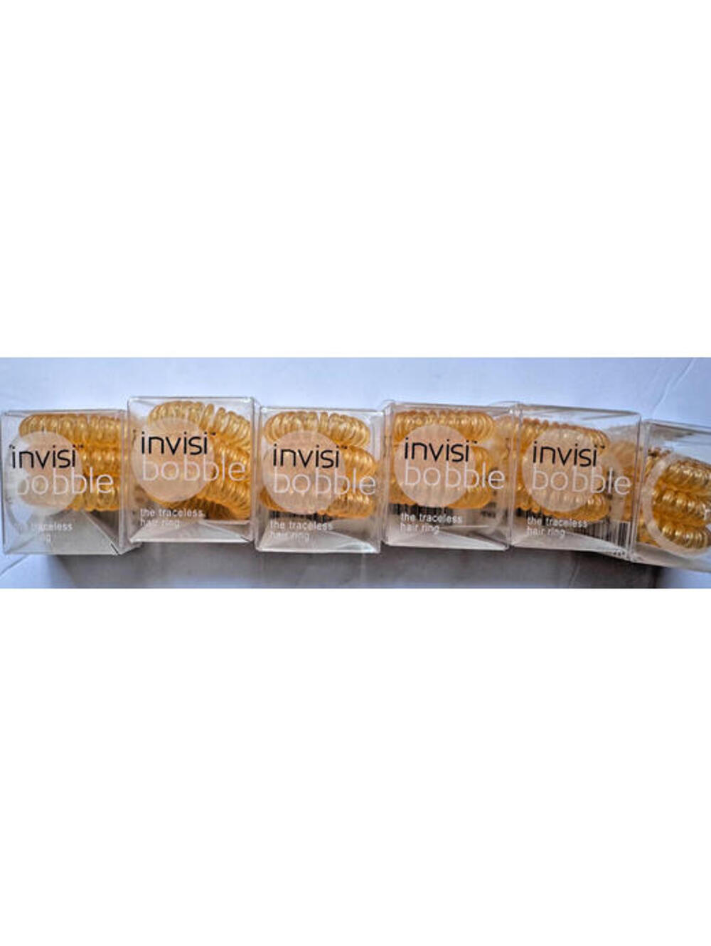 6x 18 total Invisibobble Magic Orange Color Hair Tie 6pc
